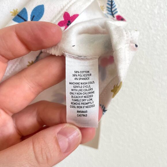 Tucker + Tate Multicolor Floral Ruffle Long Sleeve Dress Baby Girl 6 months - Picture 4 of 6